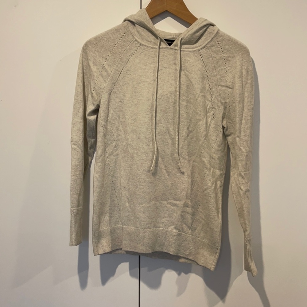 Banana Republic Wool Hoodie-XS